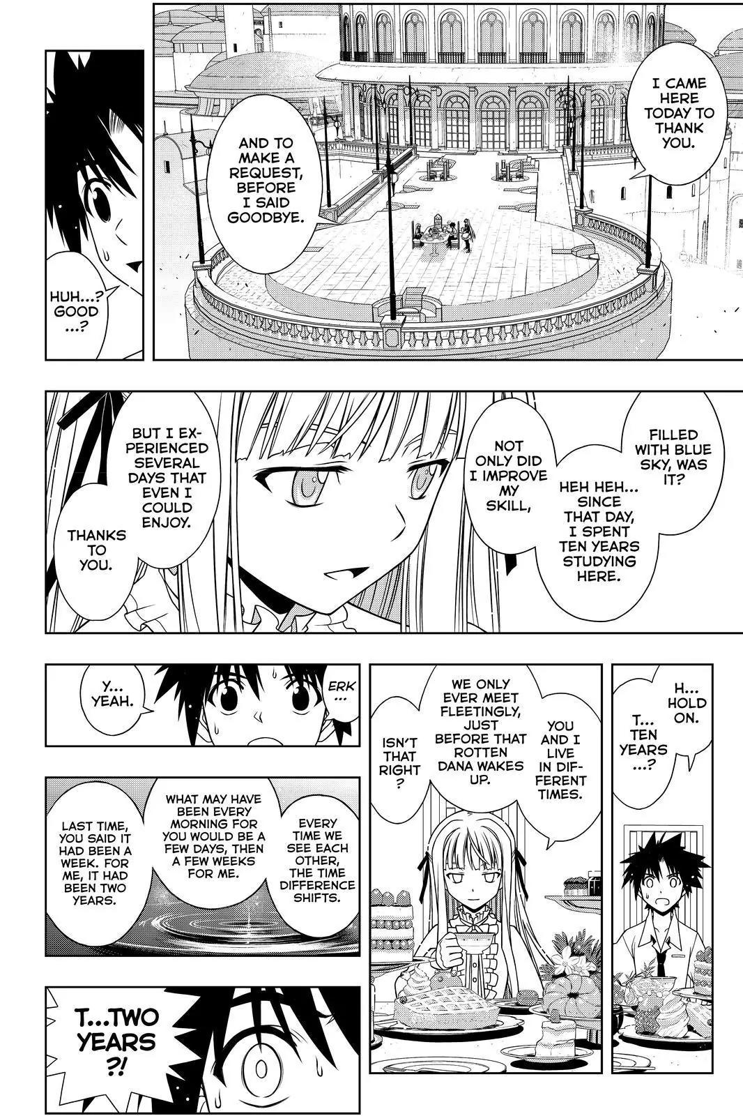 UQ Holder! Chapter 85 page 14 - Chapter 85: Through All Those Years, I Still Wanted to See You