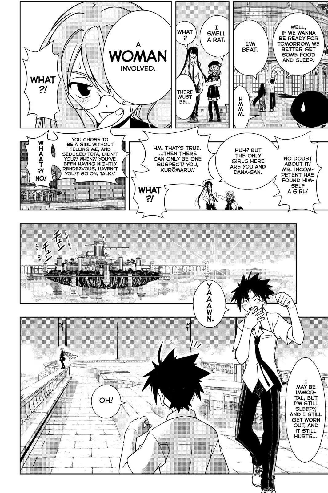 UQ Holder! Chapter 85 page 4 - Chapter 85: Through All Those Years, I Still Wanted to See You