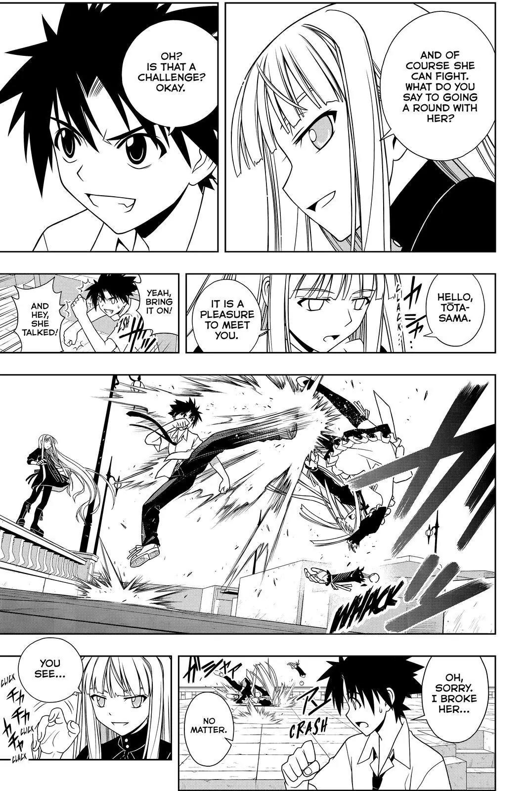 UQ Holder! Chapter 85 page 7 - Chapter 85: Through All Those Years, I Still Wanted to See You