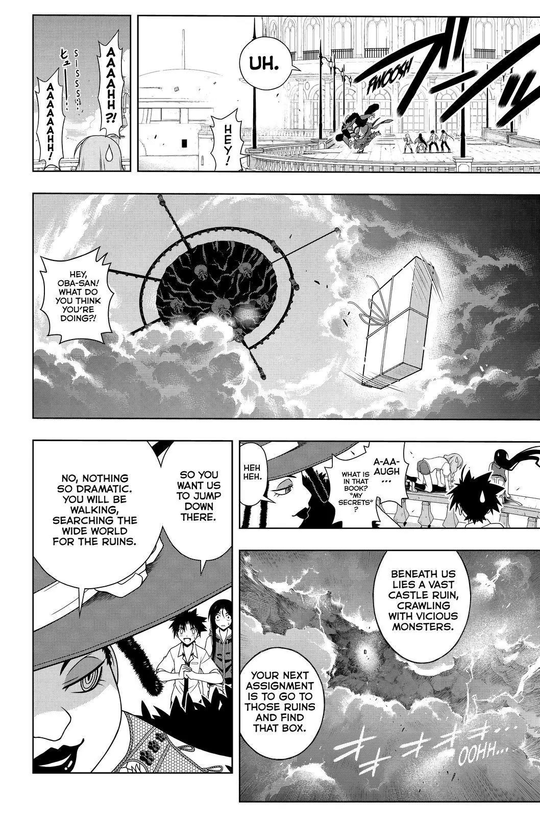 UQ Holder! Chapter 86 page 10 - Chapter 86: Getting Smaller and Farther Away