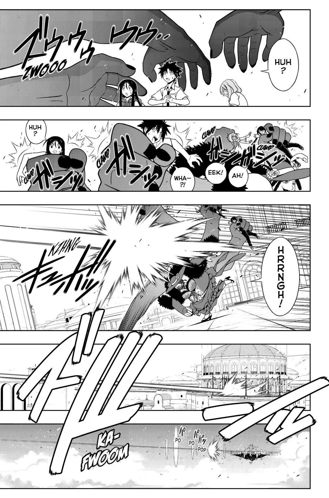 UQ Holder! Chapter 86 page 11 - Chapter 86: Getting Smaller and Farther Away
