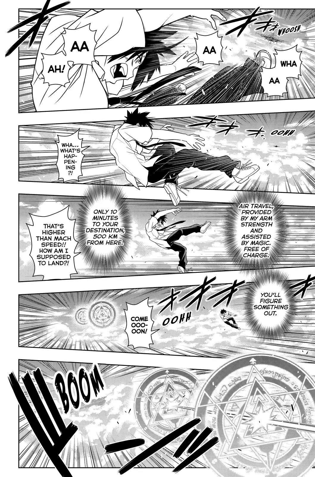 UQ Holder! Chapter 86 page 12 - Chapter 86: Getting Smaller and Farther Away