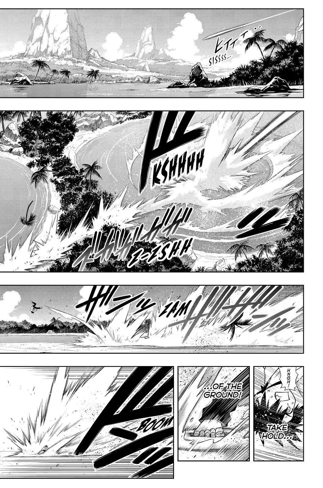 UQ Holder! Chapter 86 page 13 - Chapter 86: Getting Smaller and Farther Away