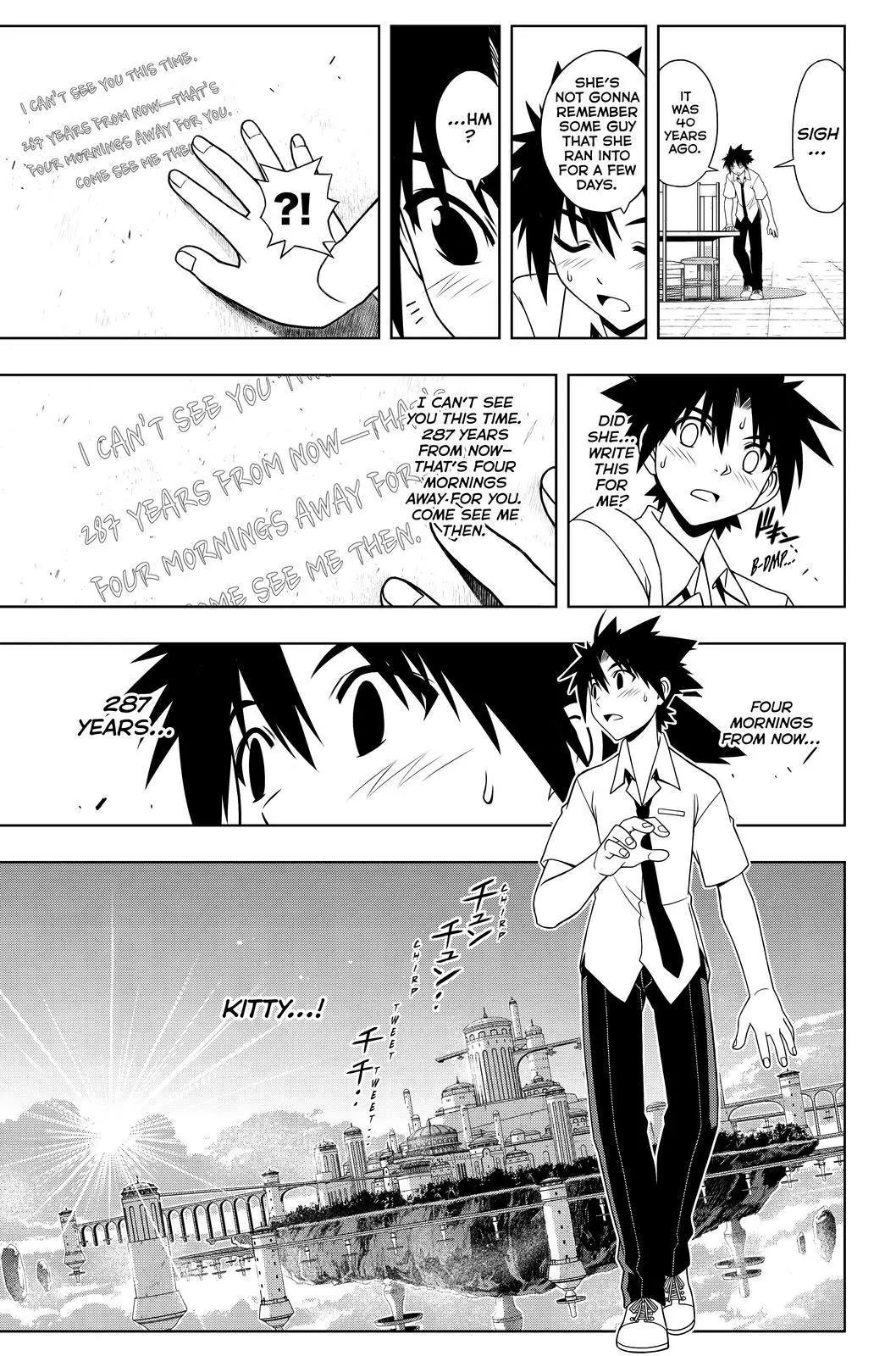 UQ Holder! Chapter 86 page 3 - Chapter 86: Getting Smaller and Farther Away