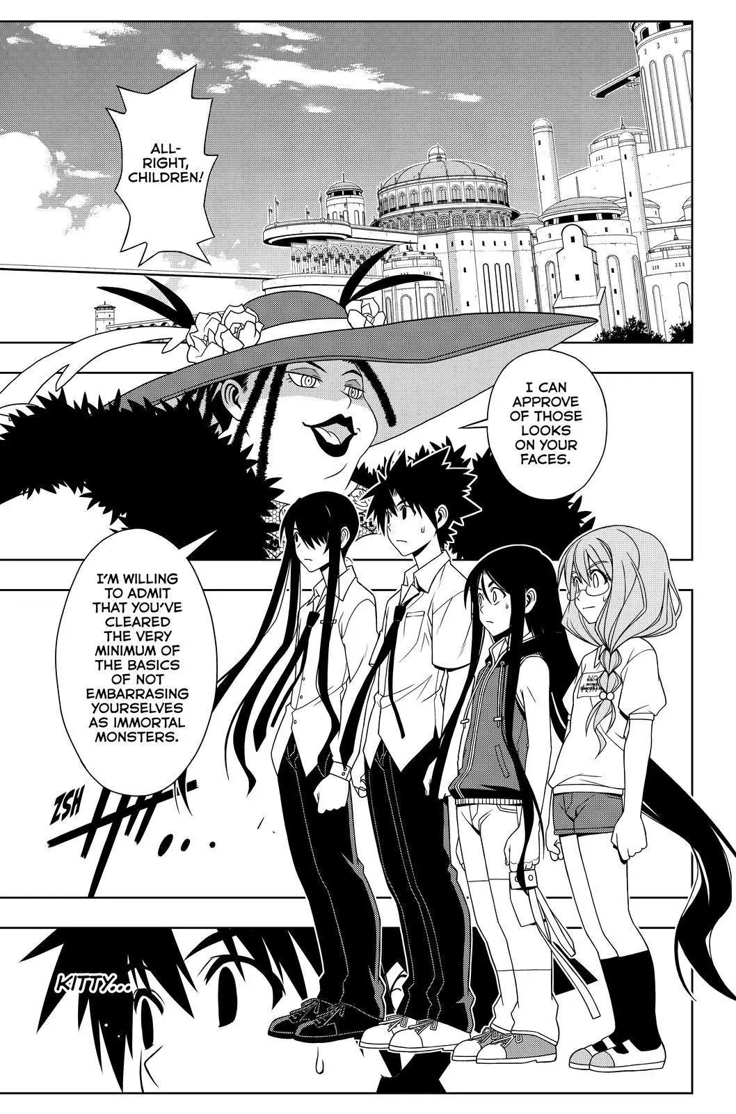 UQ Holder! Chapter 86 page 5 - Chapter 86: Getting Smaller and Farther Away