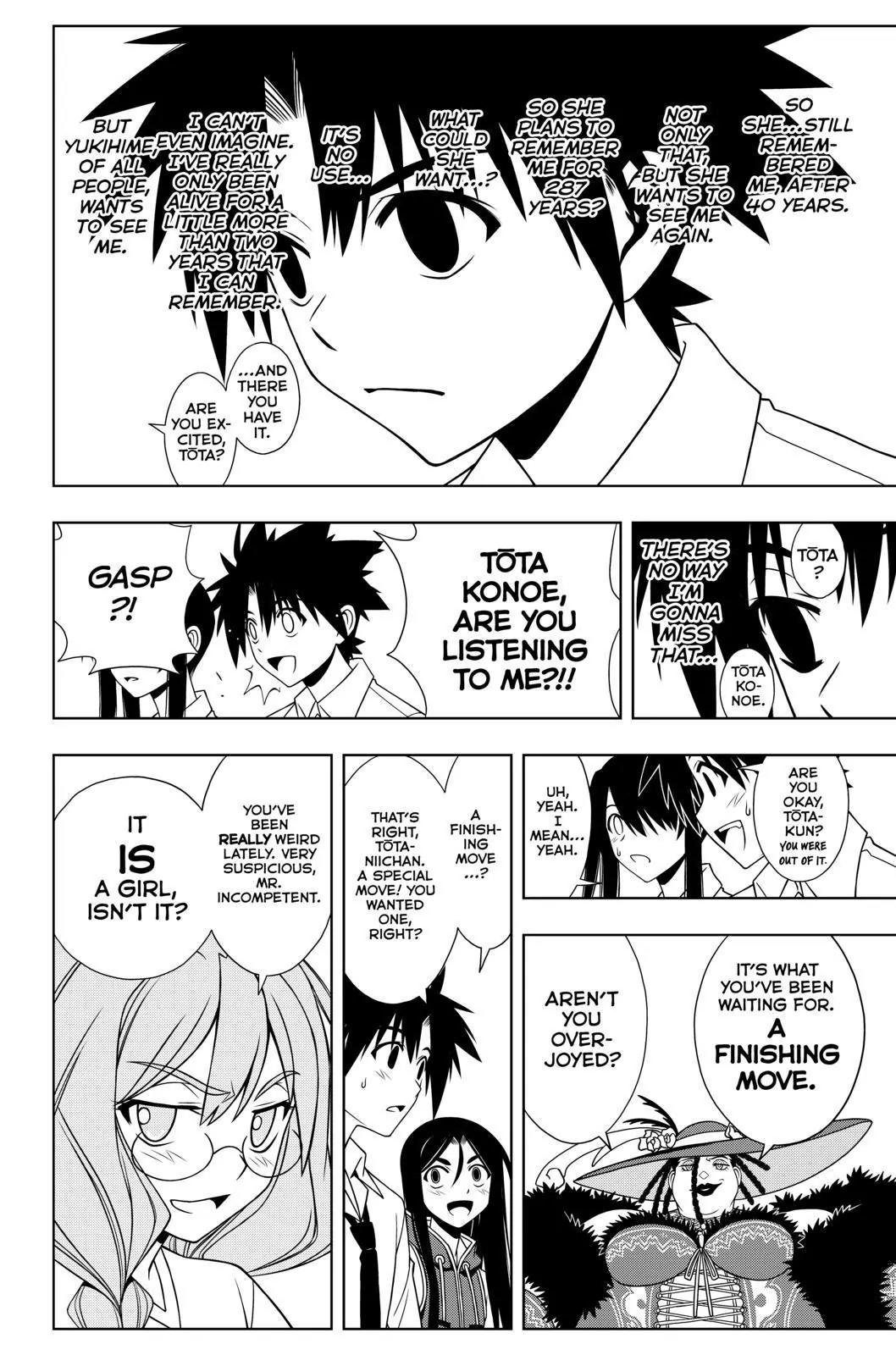 UQ Holder! Chapter 86 page 6 - Chapter 86: Getting Smaller and Farther Away
