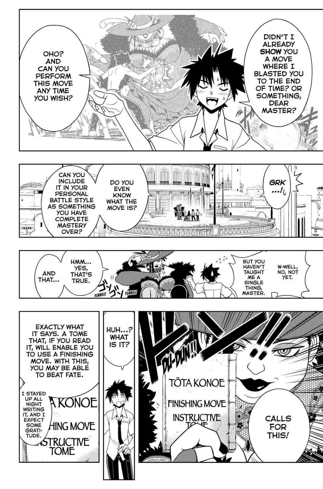 UQ Holder! Chapter 86 page 8 - Chapter 86: Getting Smaller and Farther Away