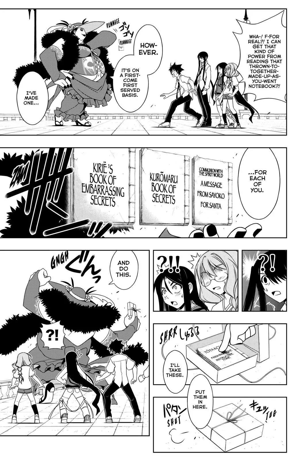UQ Holder! Chapter 86 page 9 - Chapter 86: Getting Smaller and Farther Away