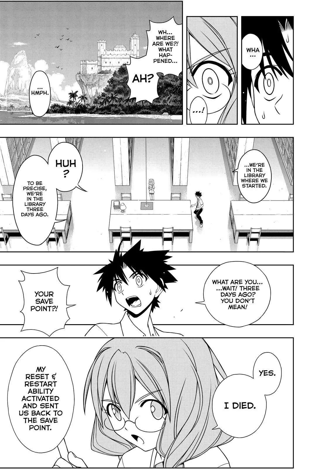 UQ Holder! Chapter 88 page 11 - Chapter 88: Kirie's Power Explodes