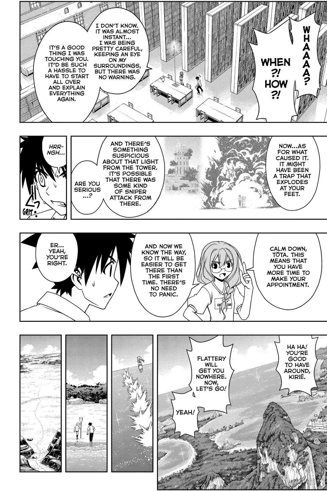 UQ Holder! Chapter 88 page 12 - Chapter 88: Kirie's Power Explodes