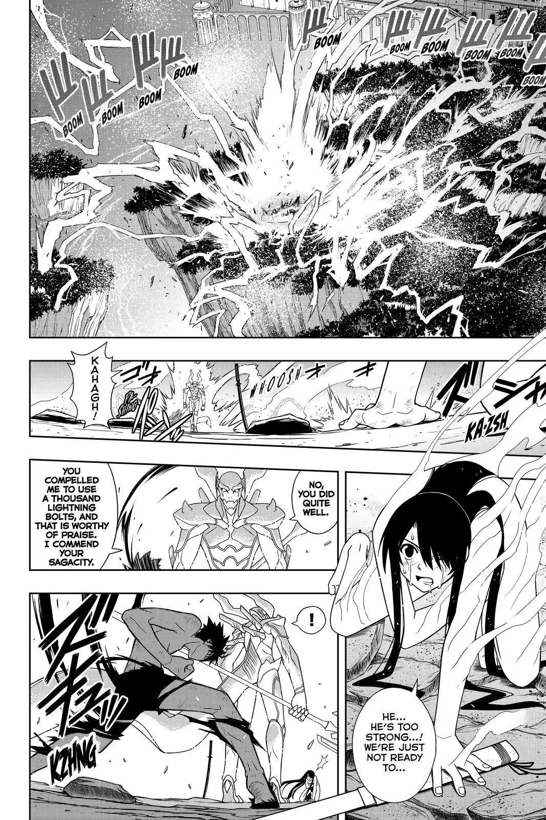 UQ Holder! Chapter 89 page 12 - Chapter 89: How to Defeat A Too-Powerful Foe