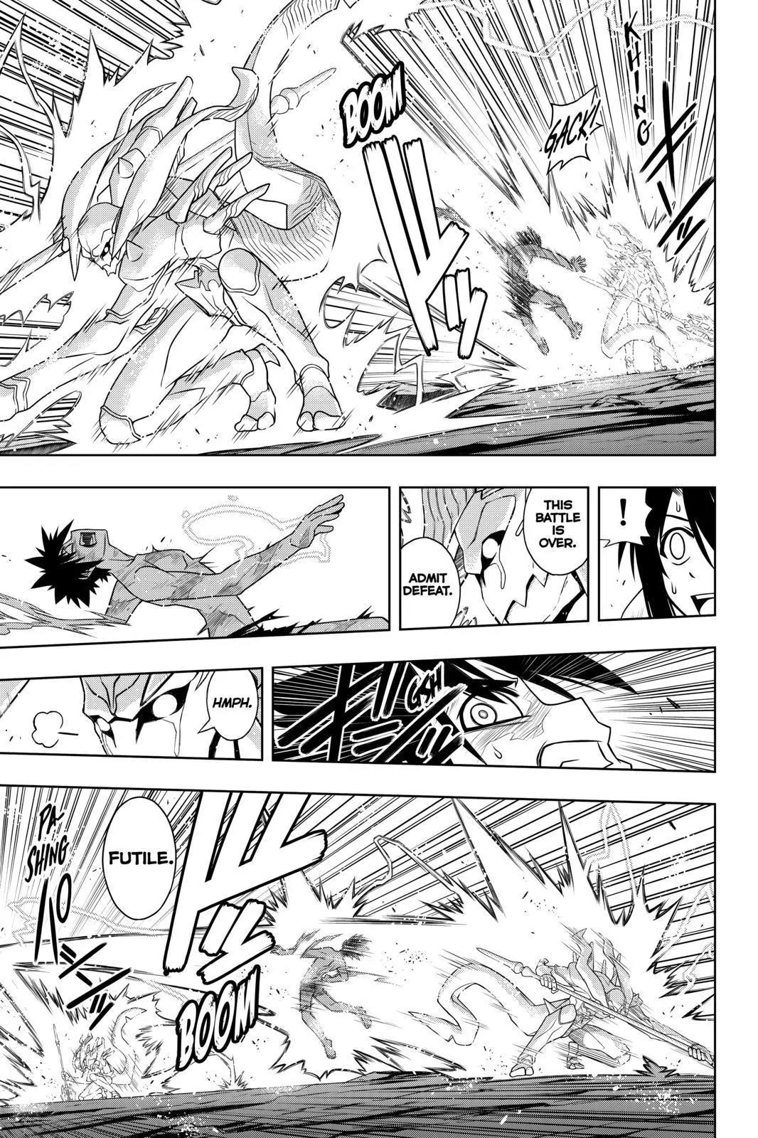UQ Holder! Chapter 89 page 13 - Chapter 89: How to Defeat A Too-Powerful Foe