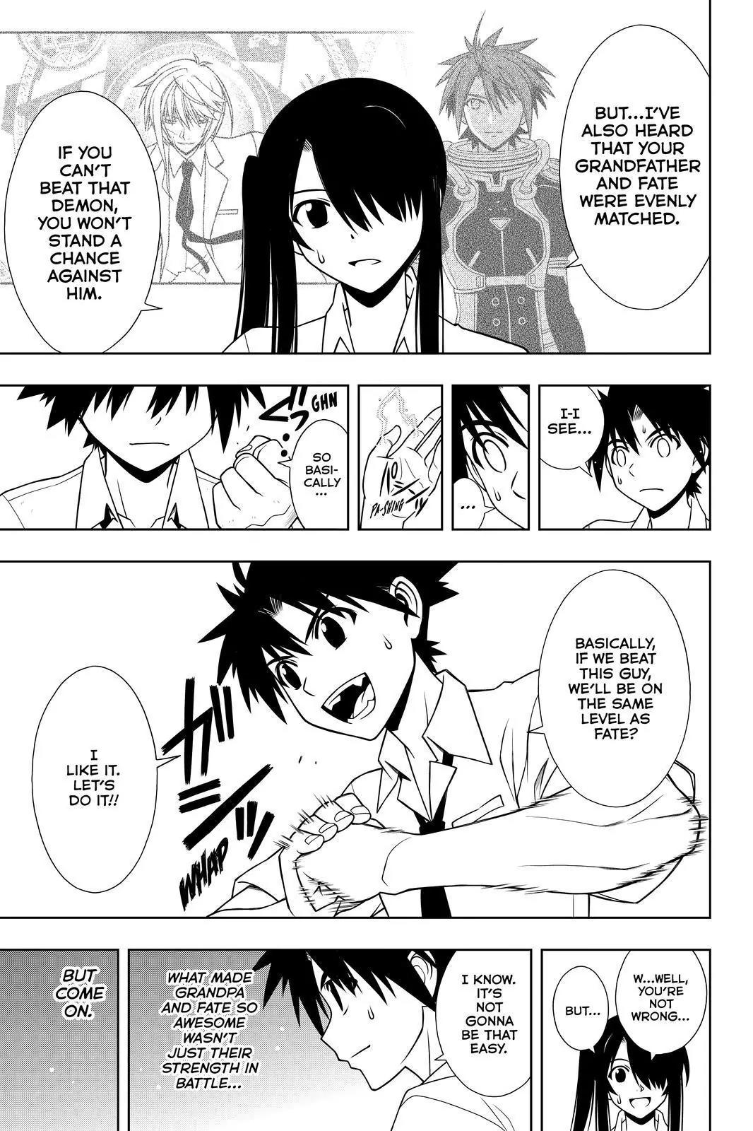 UQ Holder! Chapter 89 page 3 - Chapter 89: How to Defeat A Too-Powerful Foe