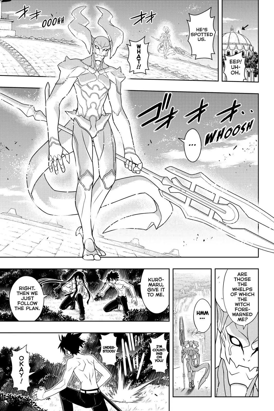 UQ Holder! Chapter 89 page 5 - Chapter 89: How to Defeat A Too-Powerful Foe
