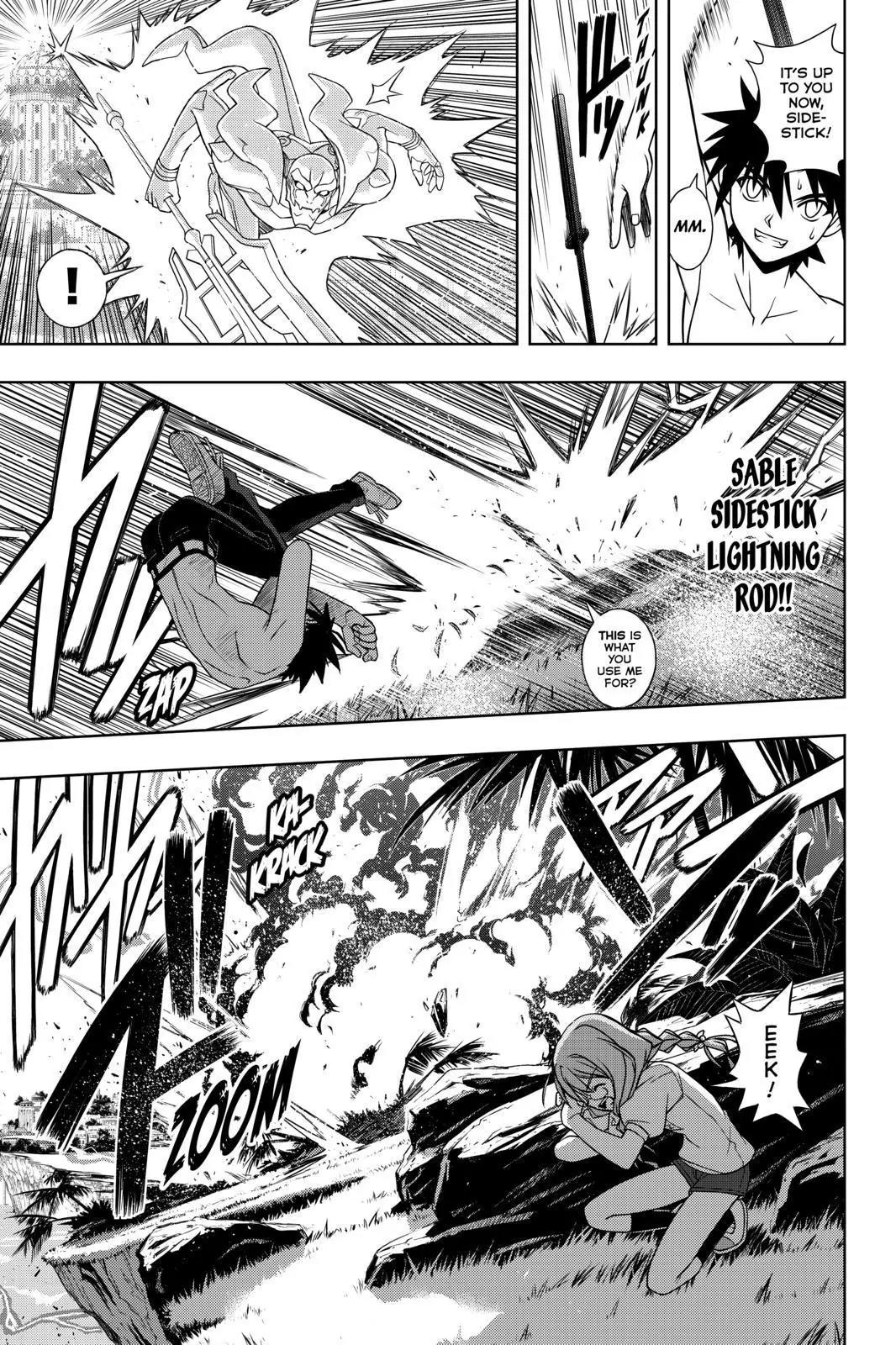 UQ Holder! Chapter 89 page 7 - Chapter 89: How to Defeat A Too-Powerful Foe
