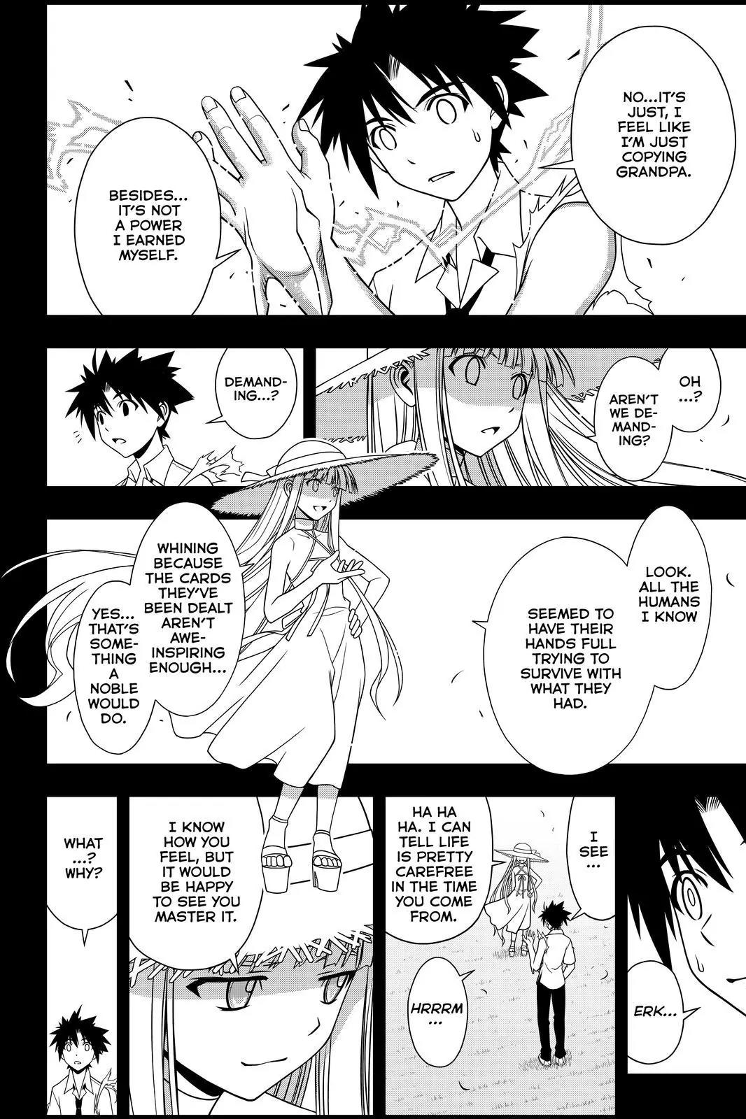 UQ Holder! Chapter 90 page 4 - Chapter 90: The Fruits of His Training