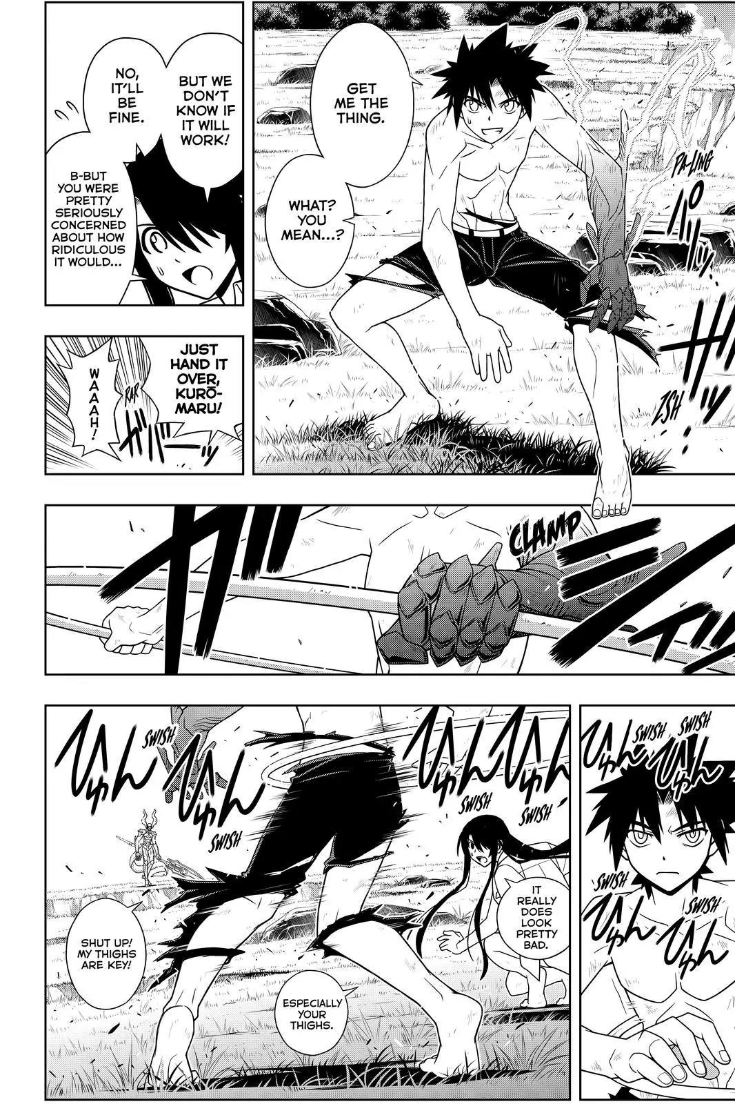 UQ Holder! Chapter 90 page 8 - Chapter 90: The Fruits of His Training