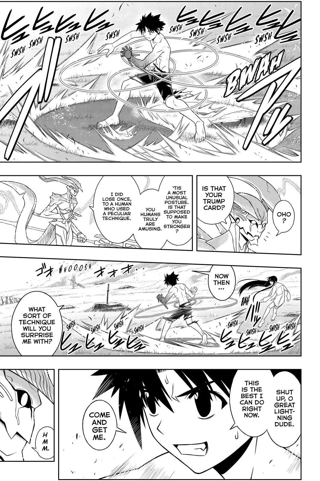 UQ Holder! Chapter 90 page 9 - Chapter 90: The Fruits of His Training
