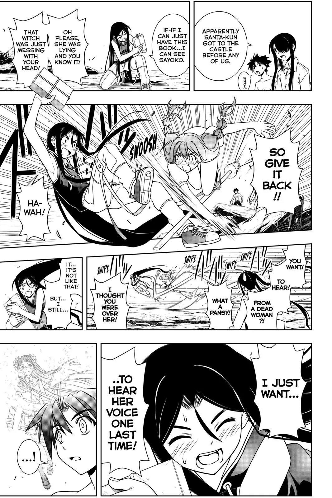 UQ Holder! Chapter 91 page 11 - Chapter 91: Out Of The Frying Pan, Into The Fire