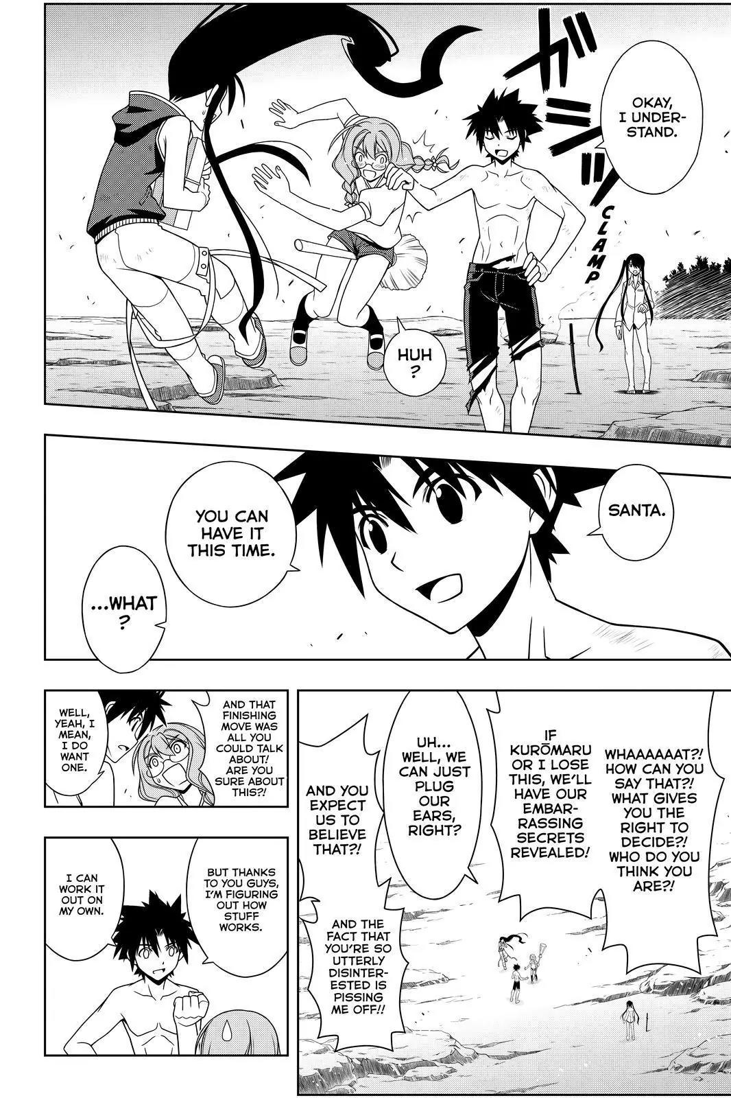 UQ Holder! Chapter 91 page 12 - Chapter 91: Out Of The Frying Pan, Into The Fire