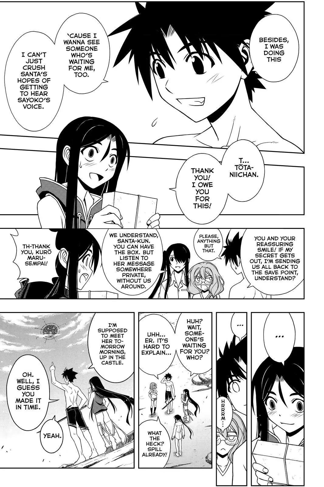 UQ Holder! Chapter 91 page 13 - Chapter 91: Out Of The Frying Pan, Into The Fire