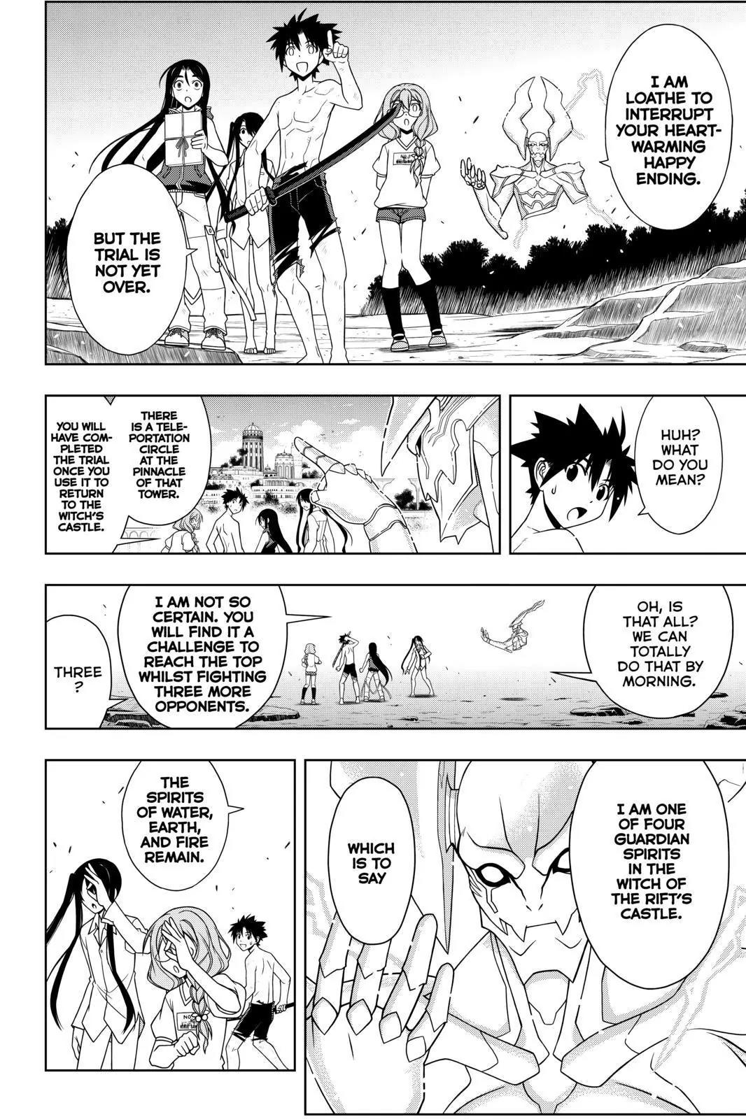 UQ Holder! Chapter 91 page 14 - Chapter 91: Out Of The Frying Pan, Into The Fire