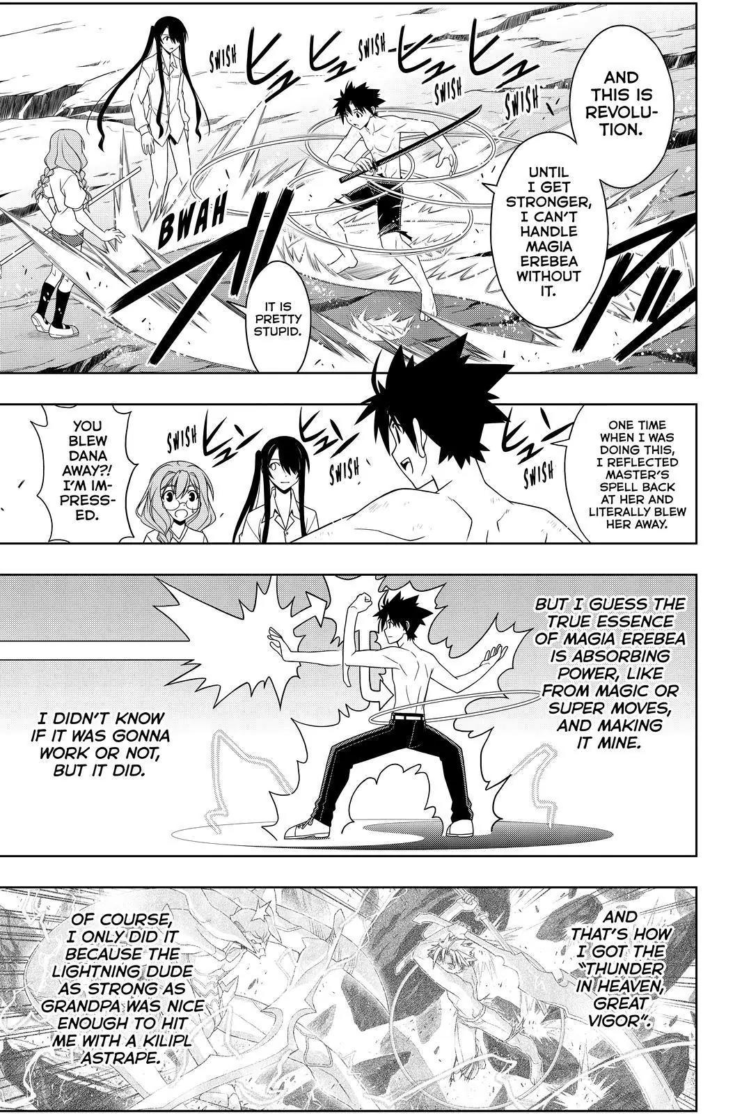 UQ Holder! Chapter 91 page 3 - Chapter 91: Out Of The Frying Pan, Into The Fire