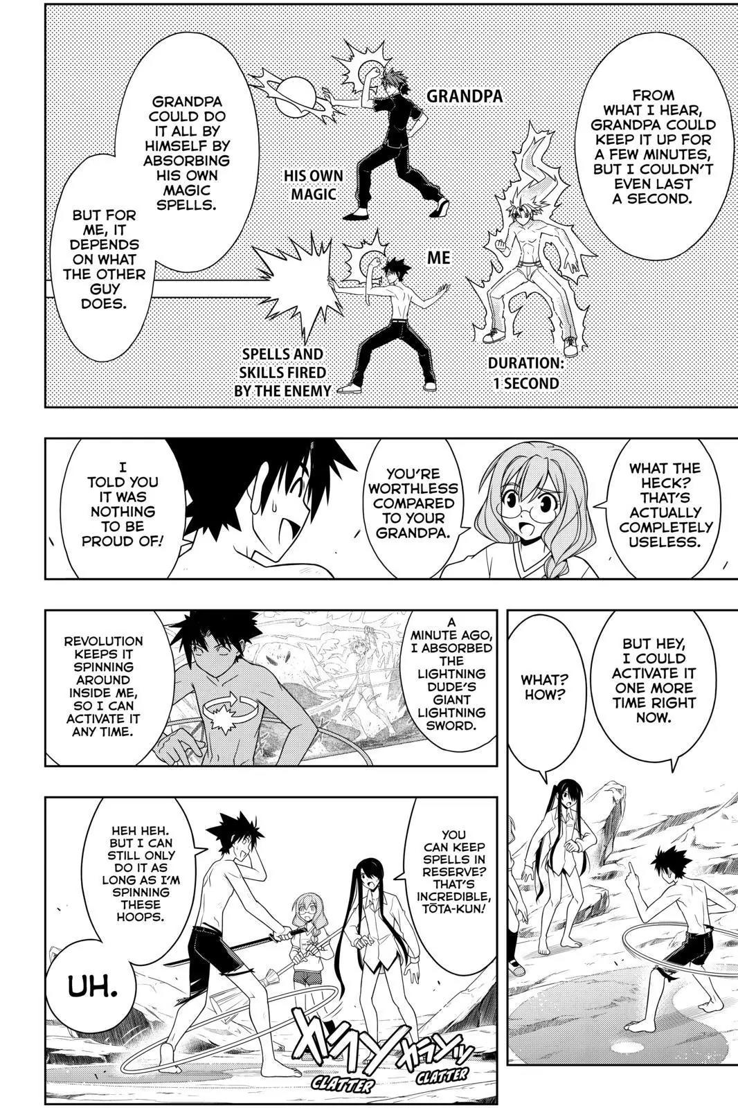 UQ Holder! Chapter 91 page 4 - Chapter 91: Out Of The Frying Pan, Into The Fire