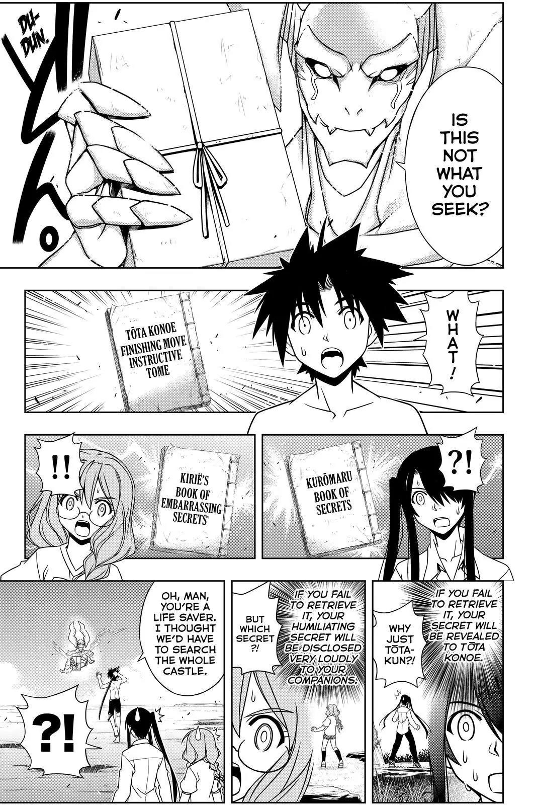 UQ Holder! Chapter 91 page 7 - Chapter 91: Out Of The Frying Pan, Into The Fire