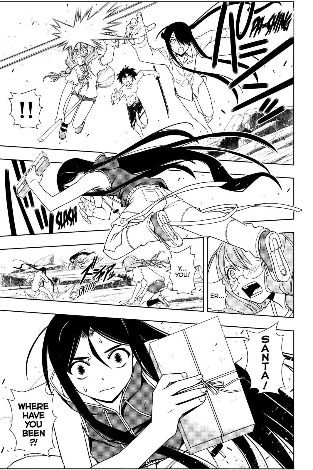UQ Holder! Chapter 91 page 9 - Chapter 91: Out Of The Frying Pan, Into The Fire