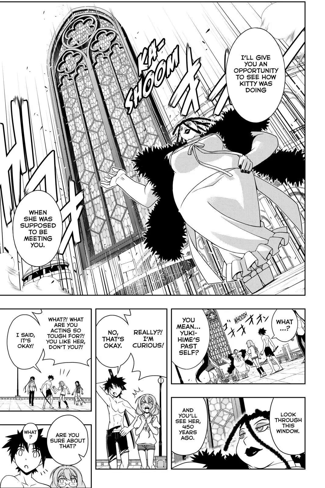 UQ Holder! Chapter 92 page 11 - Chapter 92 : A Shocking Reunion