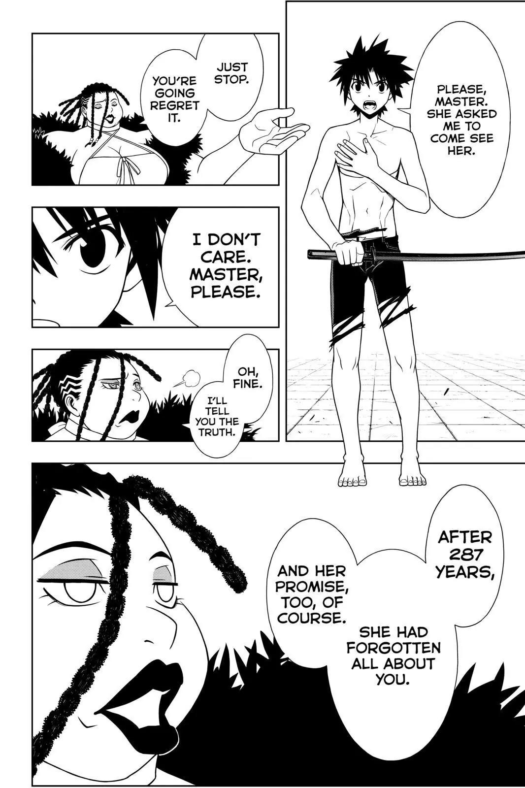 UQ Holder! Chapter 92 page 8 - Chapter 92 : A Shocking Reunion