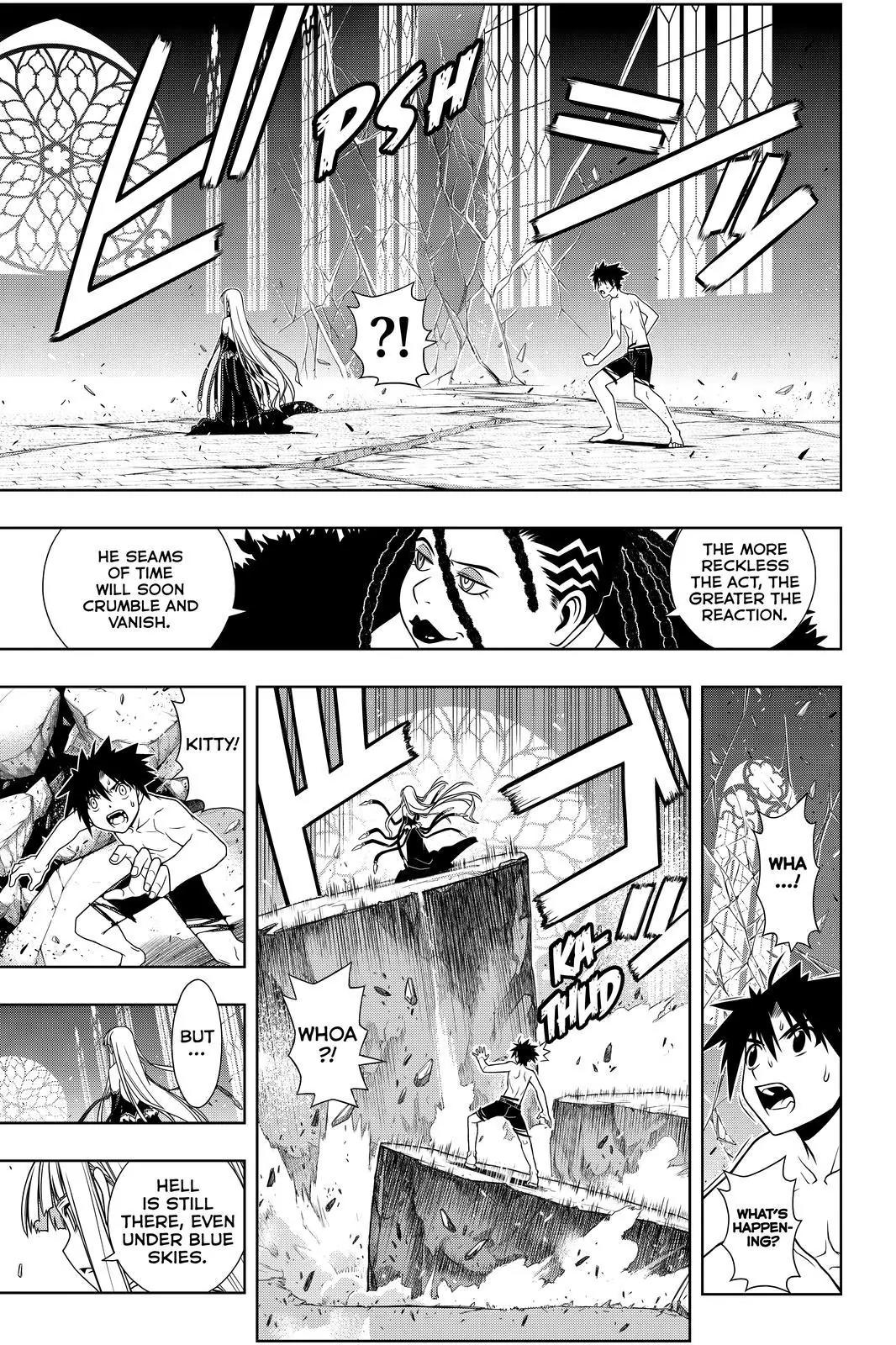 UQ Holder! Chapter 93 page 13 - Chapter 93: If We Had Met in the Past