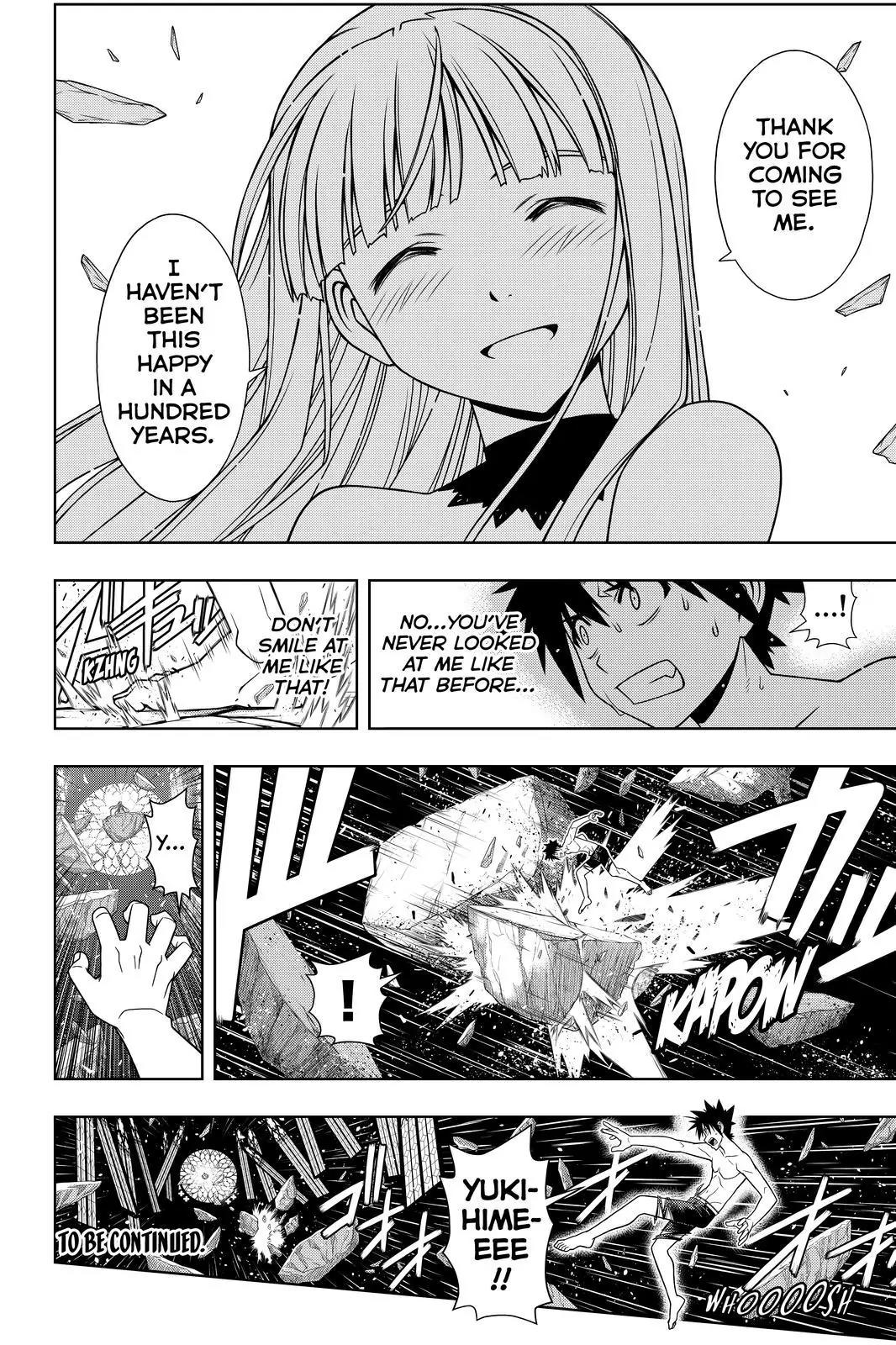 UQ Holder! Chapter 93 page 16 - Chapter 93: If We Had Met in the Past