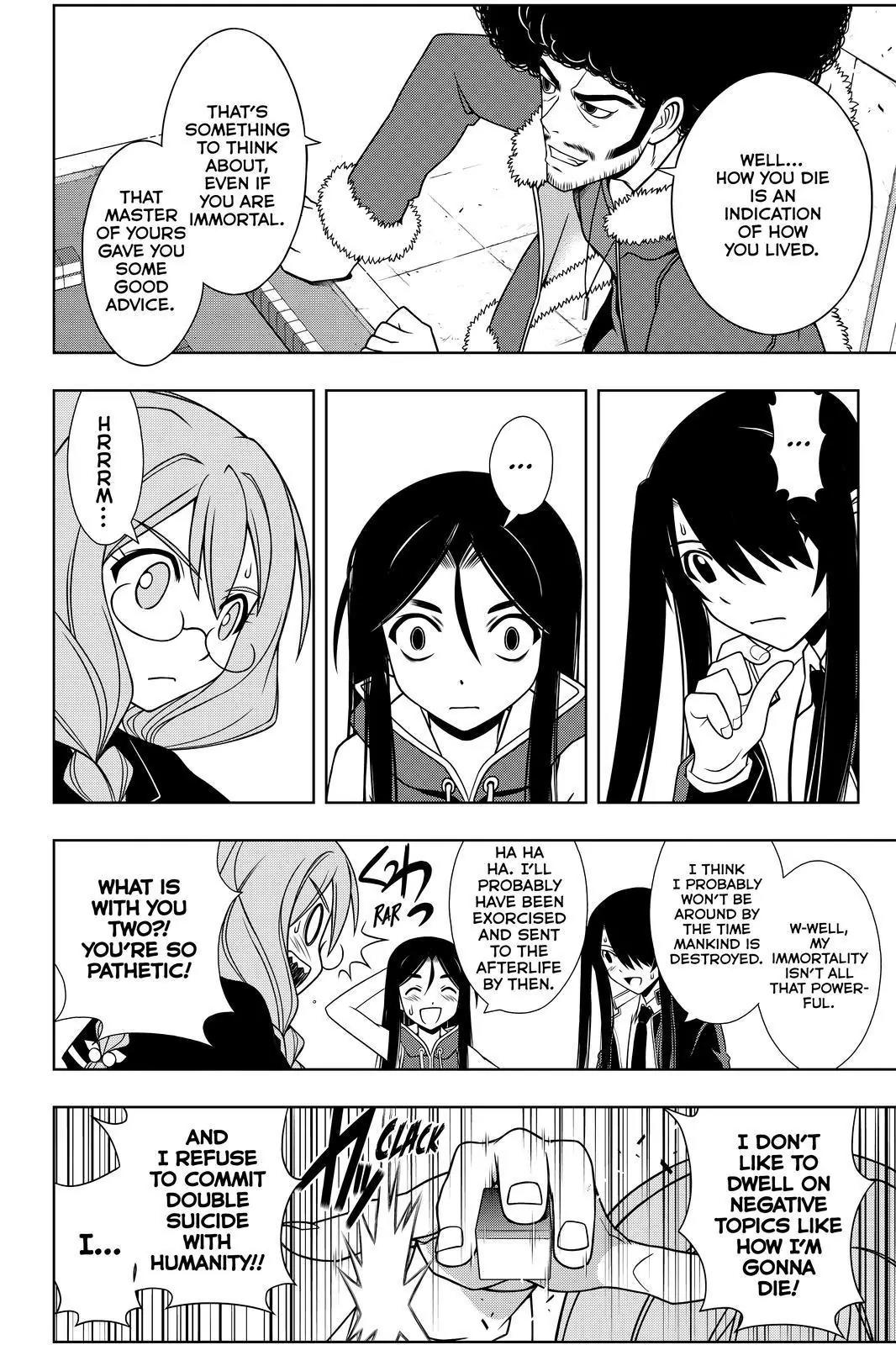 UQ Holder! Chapter 94 page 10 - Chapter 94: Chasing A Shadow