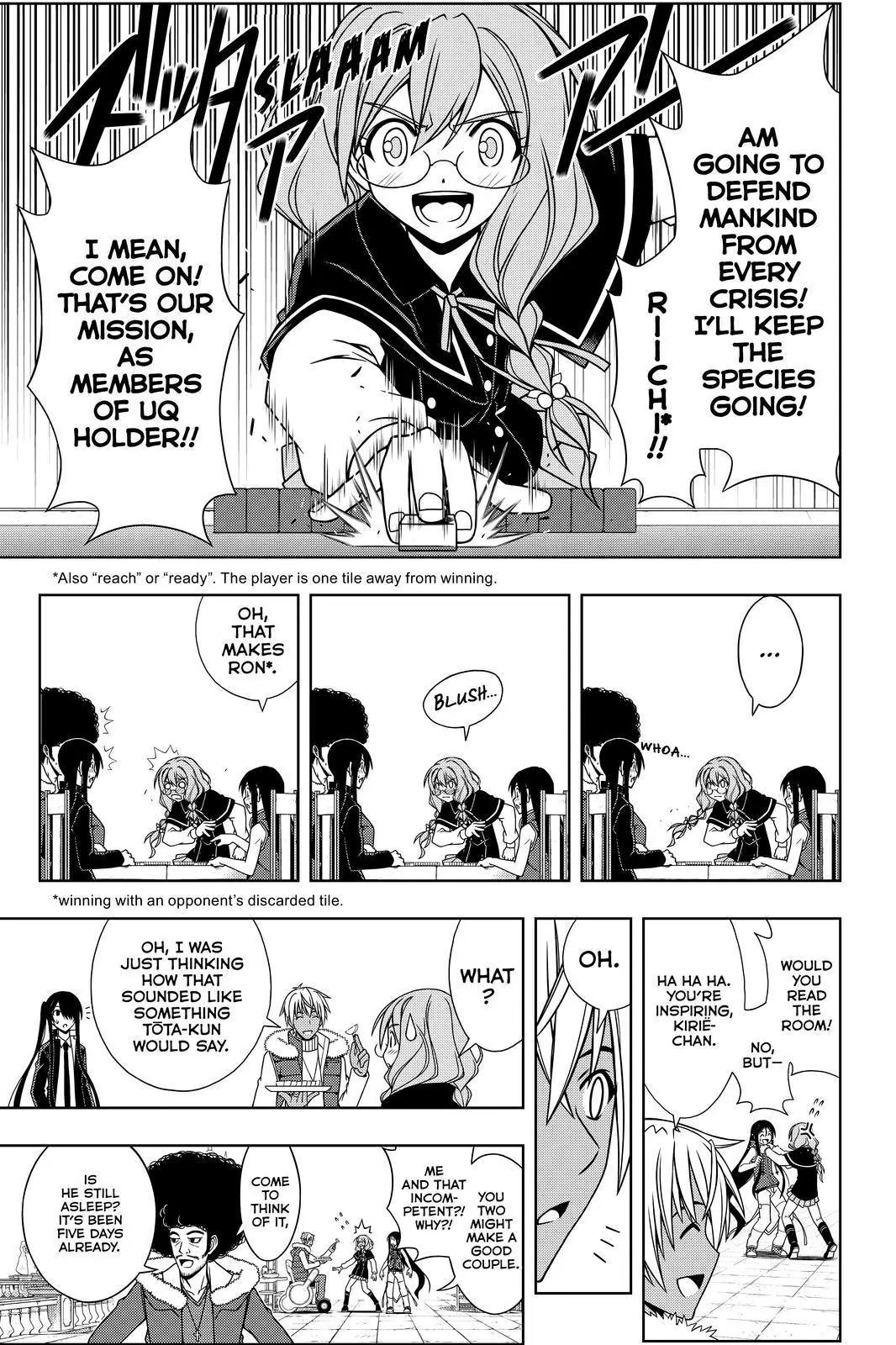UQ Holder! Chapter 94 page 11 - Chapter 94: Chasing A Shadow