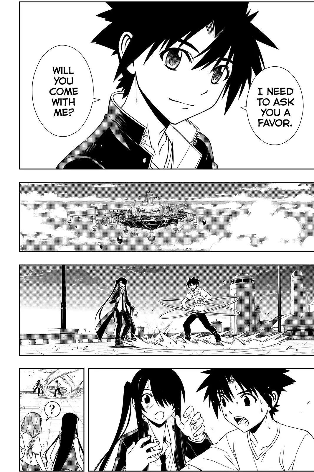 UQ Holder! Chapter 94 page 14 - Chapter 94: Chasing A Shadow