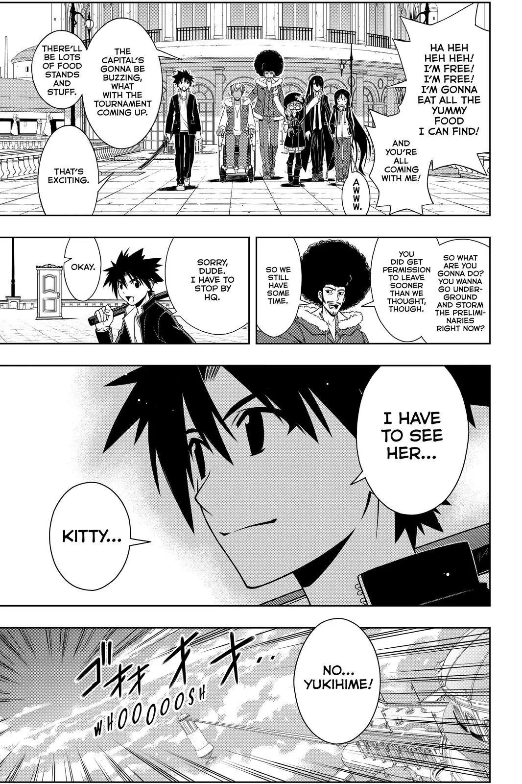 UQ Holder! Chapter 95 page 13 - Chapter 95: Something Hectic This Way Comes