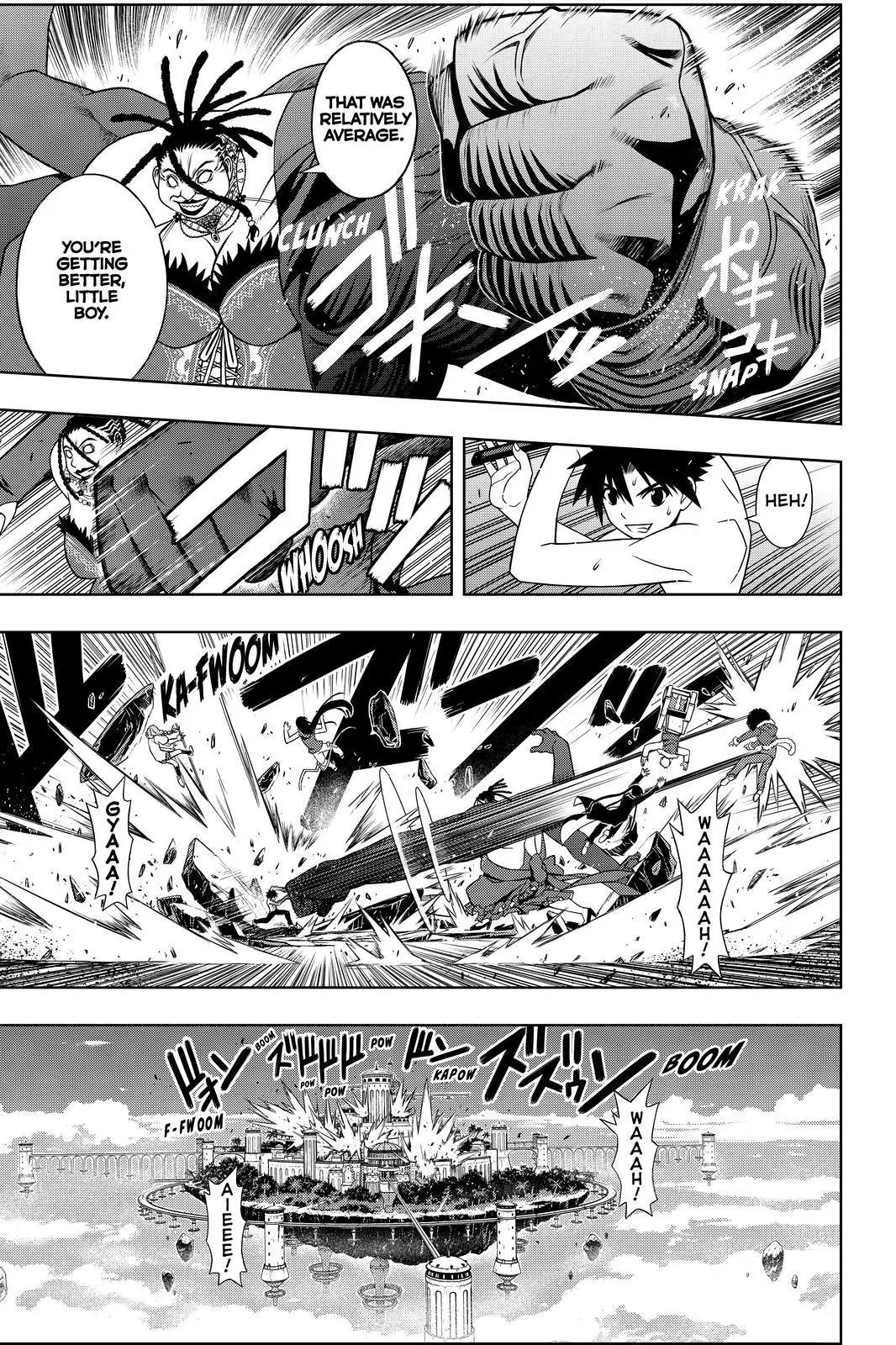UQ Holder! Chapter 95 page 9 - Chapter 95: Something Hectic This Way Comes