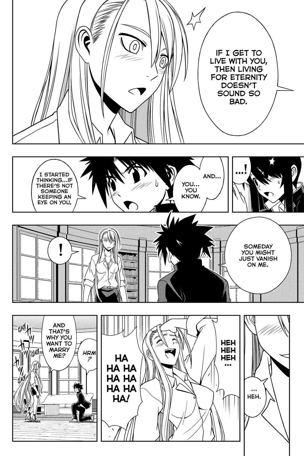 UQ Holder! Chapter 96 page 10 - Chapter 96: Tota's Shout
