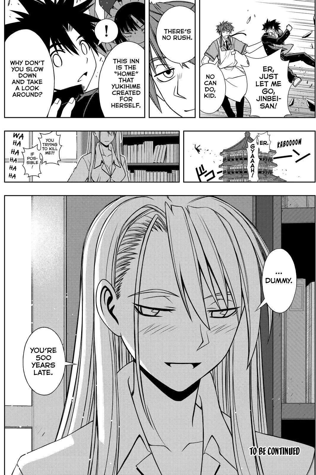 UQ Holder! Chapter 96 page 16 - Chapter 96: Tota's Shout