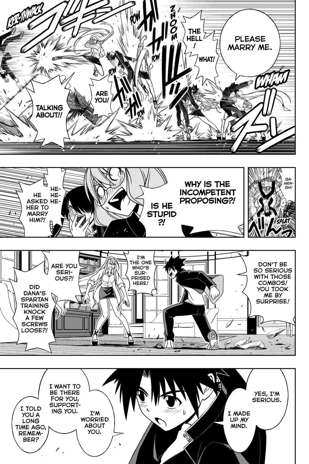 UQ Holder! Chapter 96 page 9 - Chapter 96: Tota's Shout