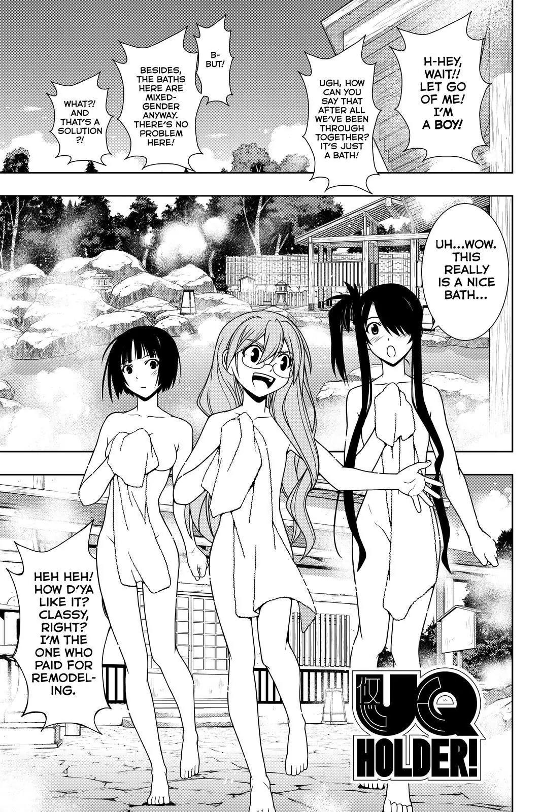 UQ Holder! Chapter 97 page 1 - Chapter 97 : Unexpectied Guest