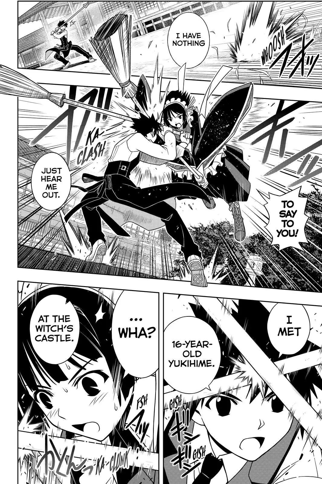 UQ Holder! Chapter 99 page 10 - Chapter 99 : Battle of Passion, Battle of Fury