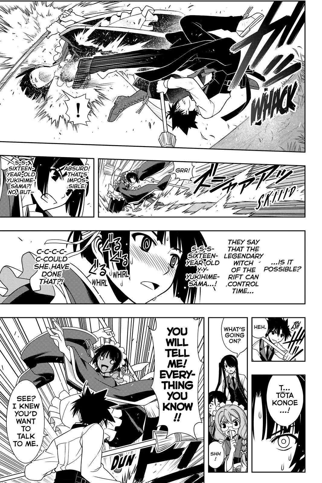 UQ Holder! Chapter 99 page 11 - Chapter 99 : Battle of Passion, Battle of Fury