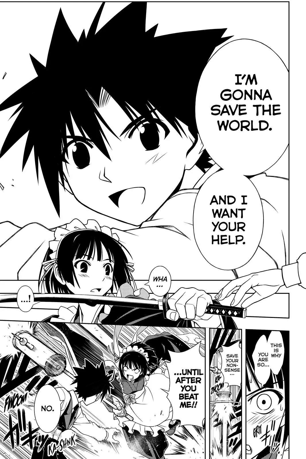 UQ Holder! Chapter 99 page 15 - Chapter 99 : Battle of Passion, Battle of Fury