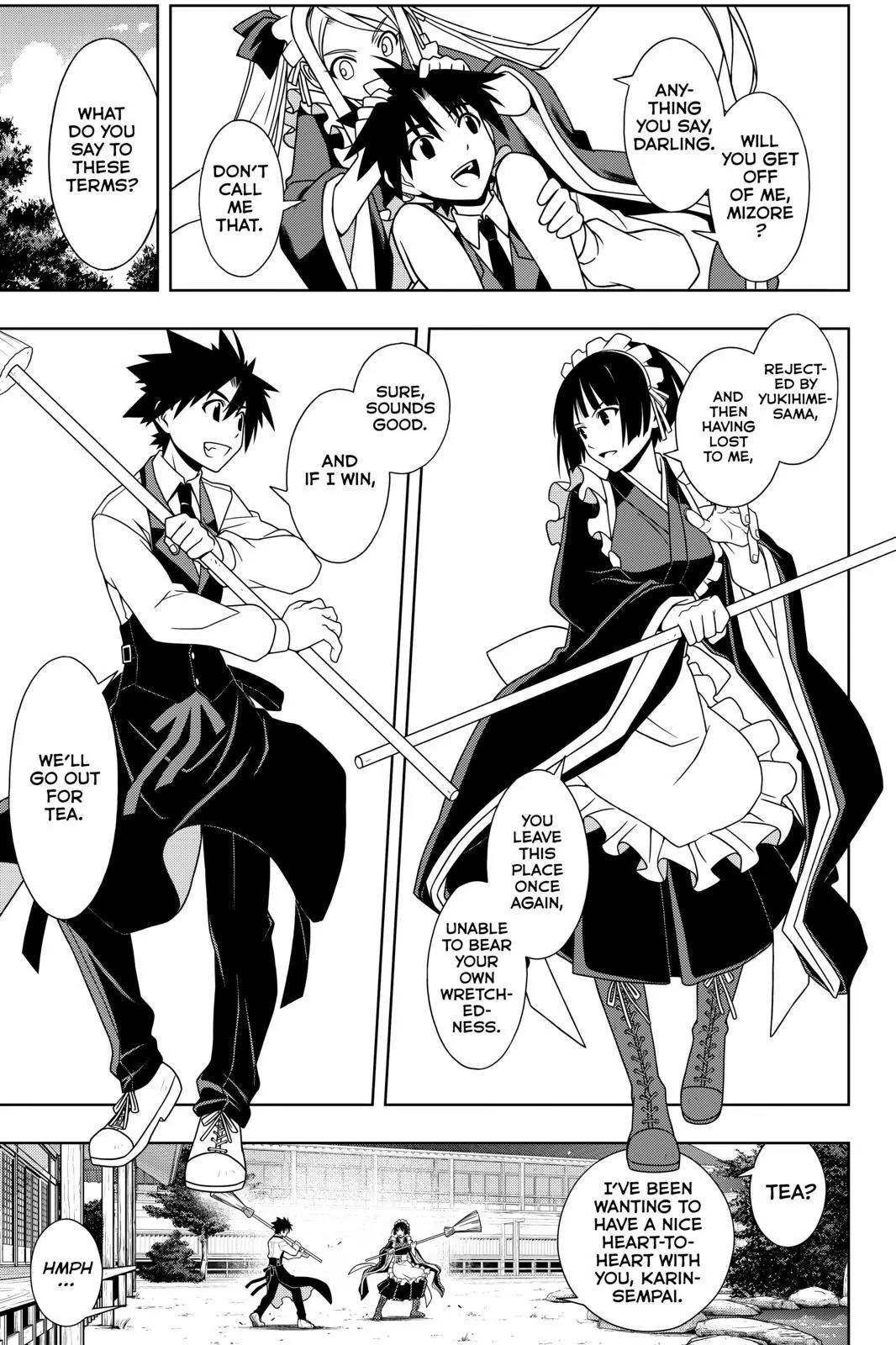 UQ Holder! Chapter 99 page 9 - Chapter 99 : Battle of Passion, Battle of Fury