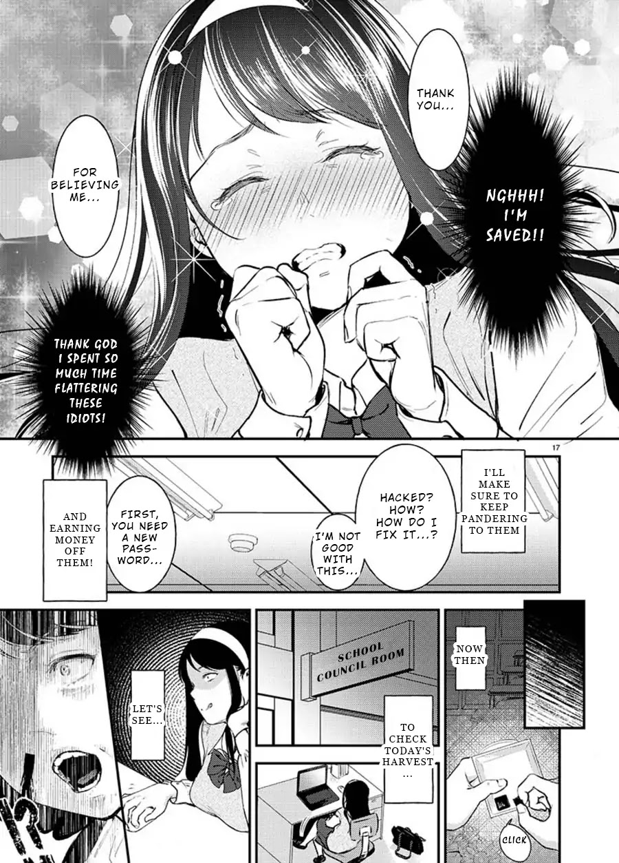 Ura Account Jyoshi Chapter 1.5 page 17 - Chapter 1.5: Case 1.5: The Student Council President