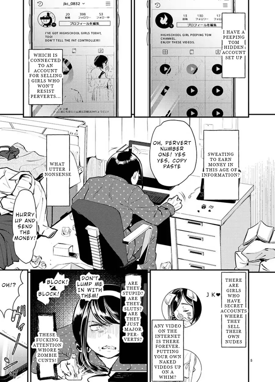 Ura Account Jyoshi Chapter 1.5 page 5 - Chapter 1.5: Case 1.5: The Student Council President