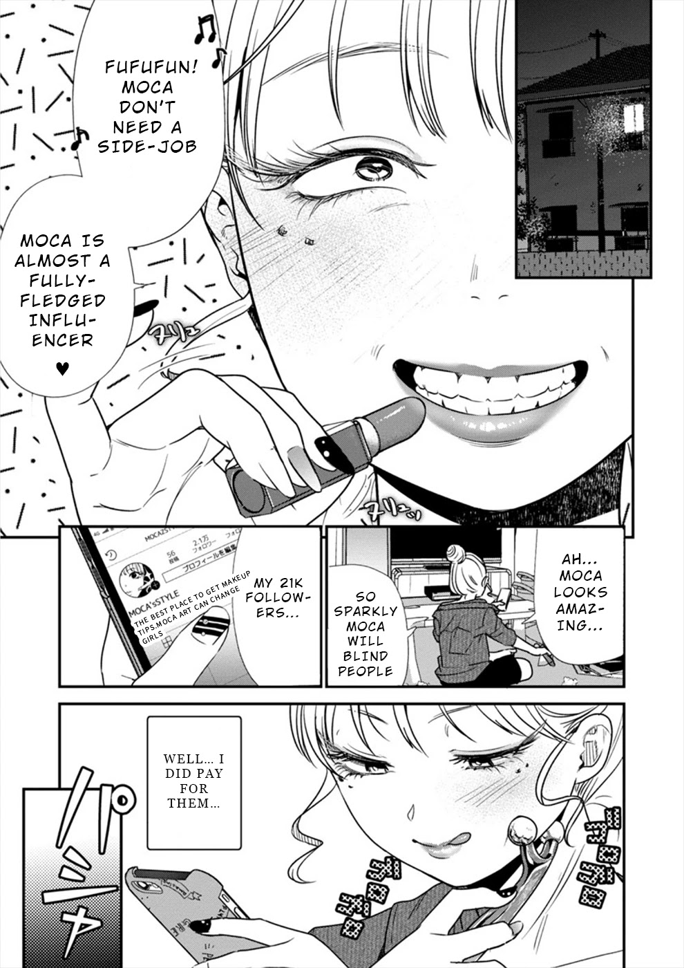 Ura Account Jyoshi Chapter 11 page 10 - Chapter 11: Case 11: Kamijou Moca